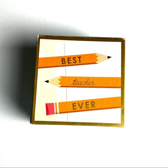 Lady Jayne Limited Best Teacher Ever Notepad Set - Picture 2 of 8